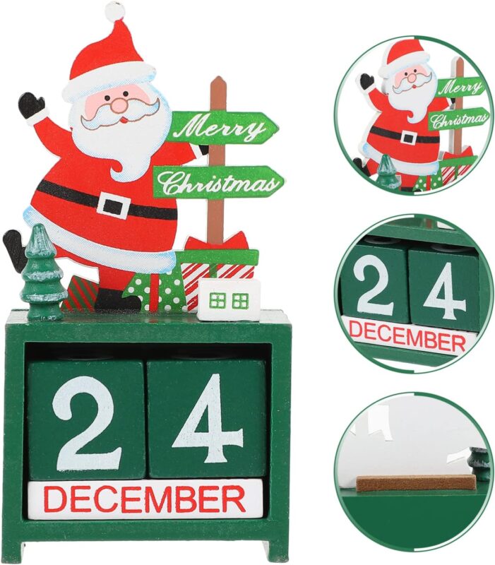 Calendario Navideño de Madera 6 Modelos – todoelectroofertas