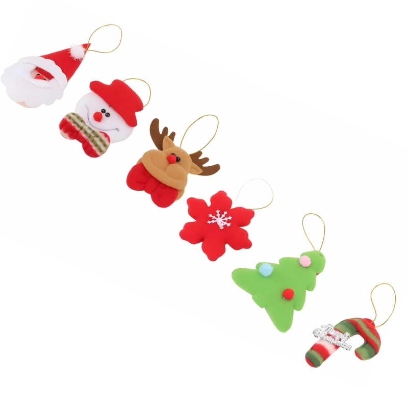 Set de 6 Adornos Navideños para tu Hogar - todoelectroofertas