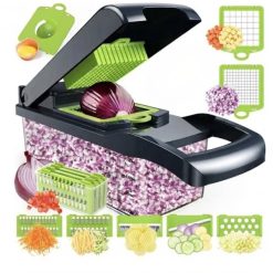 Rallador Picador Cortador Frutas Y Verduras Multiuso