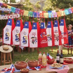 Delantal Pechera de Fiestas Patrias Variedad de Diseños