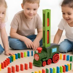 Tren Dominó de 40 Piezas Utiliza 2 pilas AA