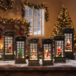Farol Navideño de 12 x 5 Cms. - 6 Hermosos Diseños