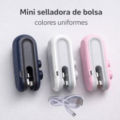 Mini Selladora de Bolsas Portátil