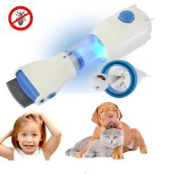 Peine Eléctrico Aspirador para Eliminar Piojos y Liendres sin Usar Productos Químicos