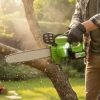 Motosierra Inalámbrica MCASA 16 Pulgadas + 2 Baterías de 98V con Lubricación Automática