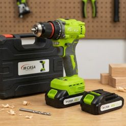 Taladro Atornillador Inalámbrico MCASA 48V + 2 Baterías y Mandril Metálico