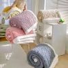 Frazada de Polar con Chiporro de 200 X 230 CMS. – Variedad de Colores Trenzado