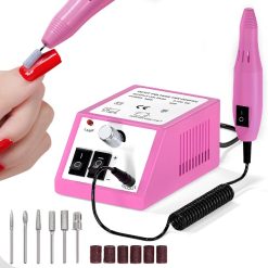 Torno para Uñas Eléctrico Compacto y Potente en Múltiples Colores