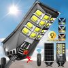 Foco Solar Tipo Poste de 300W. con Soporte y Control Remoto