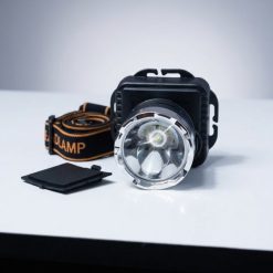 Linterna Minera Frontal Led Negra a Pilas Modelo BK-1707