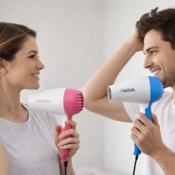 Secador de Pelo Portátil y Plegable Nova Nv.1290 de 1.000W.