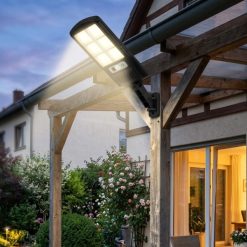 Foco Solar Tipo Poste con Control Remoto