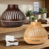 Humidificador Ultrasónico 500Ml. con Temporizador, Control Remoto y Luces