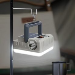 Linterna Led Solar y Recargable Modelo TS-1558-B Tasbel