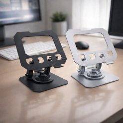 Porta Tablet y Notebook de Aluminio Giratorio Ajustable