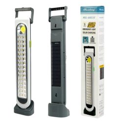 Lámpara de Emergencia Solar y Recargable USB de 45 Led