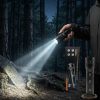 Linterna Táctica Led 4 Modos de Luz e IPX5 Recargable USB de Aluminio