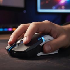 Mouse Gamer Boccini X7 con Luces Led RGB y Conexión USB para PC