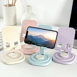Soporte Celular Metálico en Tonos Pasteles