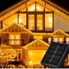 Cortina de Luces Solares Cálida de 10 Mt. x 70 Cms.