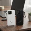 Power Bank Solma 30.000 Mah con 4 Cables Modelo SLP-163