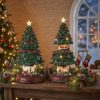 Villa Navideña Árbol de Navidad con Movimiento, Música y Luces Led