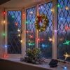 Guirnalda Solar de 20 Origami Multicolor de 5 Mt.