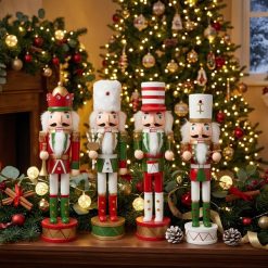 Cascanueces Navidad de 38 Cms. 4 Diseños Código JL01010