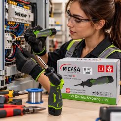 Cautín Inalámbrico Portátil para Soldar 12 V. MCasa con 2 Baterías