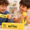 Juguete Antiestrés tipo Squishy con Forma de Barra de Mantequilla