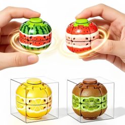 Juguete Antiestrés Tipo Giroscopio en Forma de Frutas