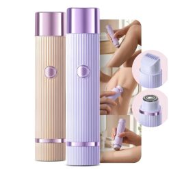 Depiladora Eléctrica Portátil 2 en 1 Recargable USB