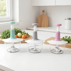 Picador y Triturador de Verduras Manual Multifuncional