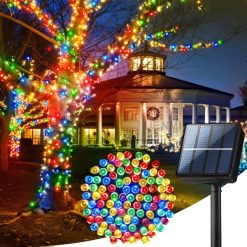 Guirnalda Solar de 300 Led  Multicolor
