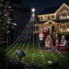 Árbol Solar Led Multicolor con Estrella